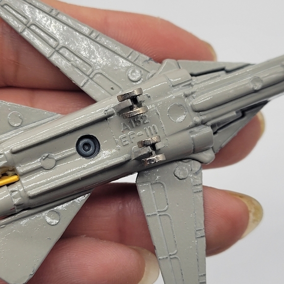 VTG Lot of 3 Jet Toy, General Dynamics F-16 Tomcat F-14 / A 152 EF-111 DieCast - Picture 5 of 10